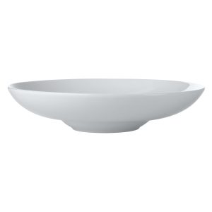 Serving Bowl: 26cm Maxwell & Williams White Basics Coupe Serving Bowl, Porcelain