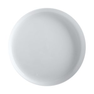 Serving Plate: 28cm Maxwell & Williams High Rim White Basics Platter, Porcelain