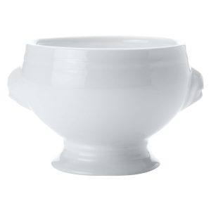 Soup Bowl: 410ml Maxwell & Williams White Basics Lion Head Soup Bowl, Porcelain