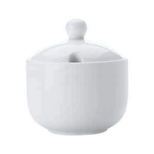 Sugar Bowl: Maxwell & Williams White Basics Jumbo Sugar/Condiment Bowl, Porcelain