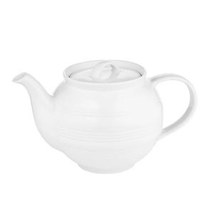 Tea Pot: 4 Cup Maxwell & Williams White Basics Teapot, Porcelain