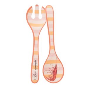 Salad Servers: Yvonne Ellen Picnic Salad Servers, Melamine