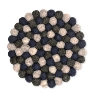 Trivet: 1 x 22cm Southwold Trivet Ink, Blue