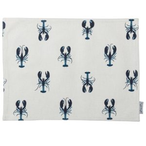 Placemat: Sophie Allport Lobster Placemat, Cotton