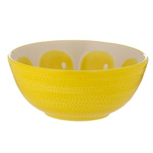 Bowl: 16cm World Foods Lemon Bowl, Ceramic