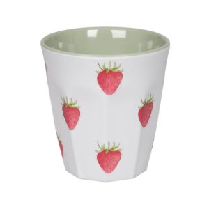 Tumbler: 1 x Sophie Allport Strawberries Beaker, Melamine