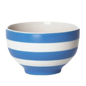 Rice Bowl: 6.5cm Cornishware Blue Rice Bowl, Ceramic