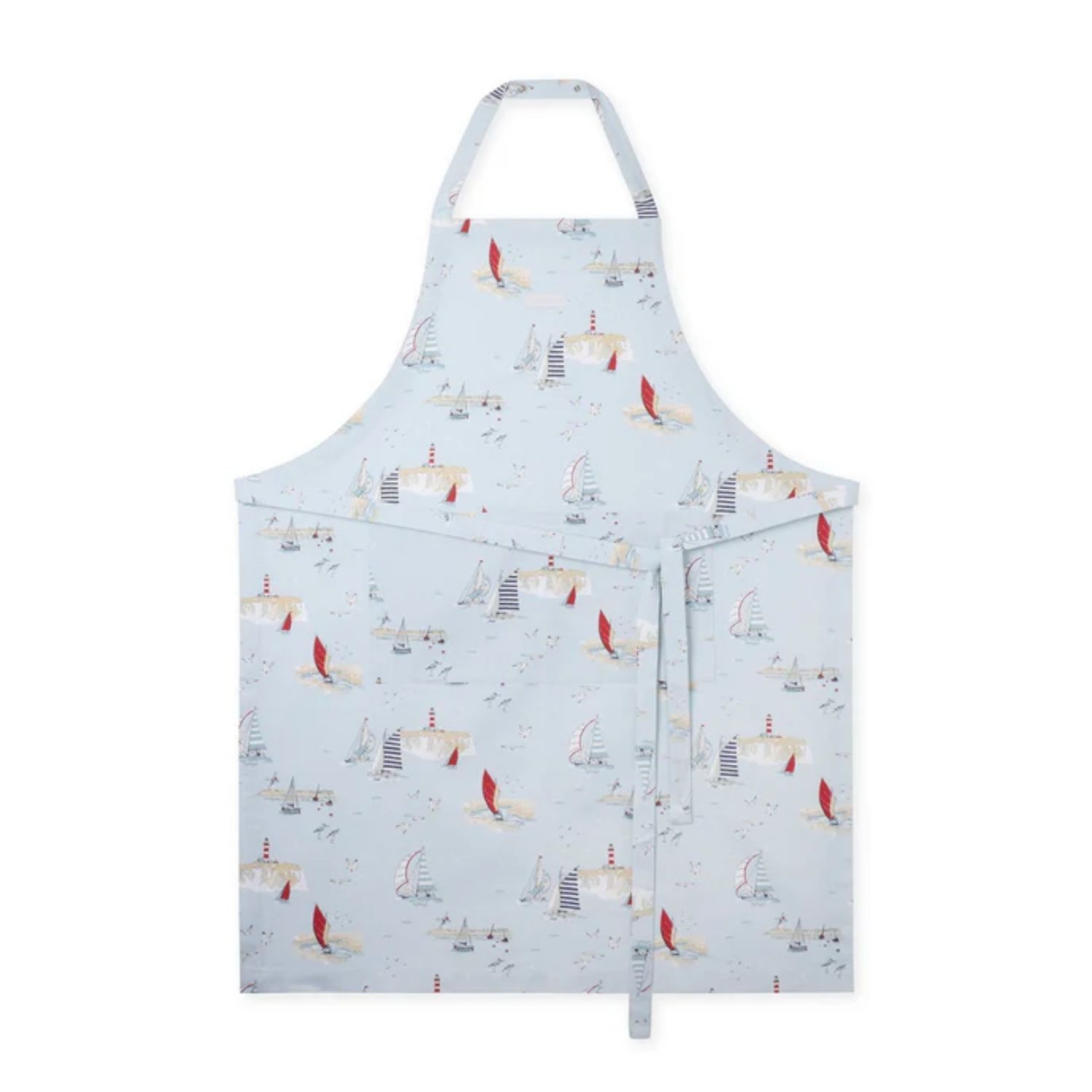 Apron 90cm x 72cm Sophie Allport Coastal Boats Apron, Cotton