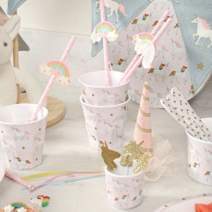 Baby Spoon Pack of 6 Sophie Allport Unicorn Childrens Baby Spoon, Melamine