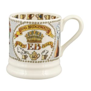 Mug 1 x 300ml Emma Bridgewater 40 Years 1985-2025 12 Pint Mug, Ceramic