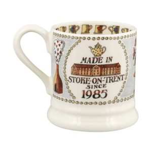 Mug 1 x 300ml Emma Bridgewater 40 Years 1985-2025 12 Pint Mug, Ceramic