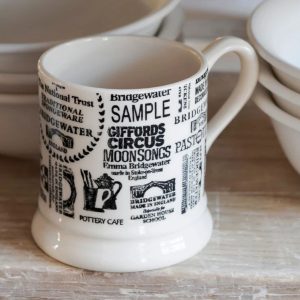 Mug 1 x 300ml Emma Bridgewater Backstamps From 40 Years 12 Pint Mug, Ceramic