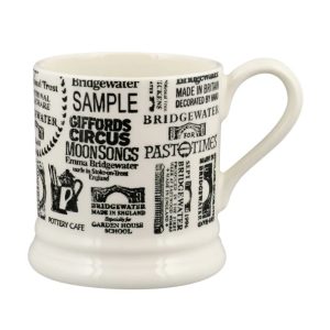 Mug 1 x 300ml Emma Bridgewater Backstamps From 40 Years 12 Pint Mug, Ceramic