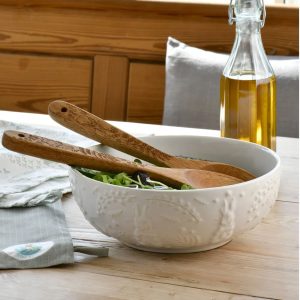 Salad Serving Bowl 35cm x 9.5cm Peter Rabbit Classic Embossed Salad Serving Bowl, Ceramic