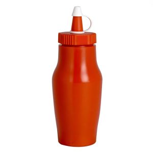 Sauce Bottle 200ml Small Red Sauce Dispenser, Plastic