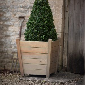 Planter: 60cm Square Kingham Planter, Spruce Wood