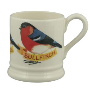 Mug: 1 x 300ml Emma Bridgewater Bullfinch 1/2 Pint Mug, Ceramic