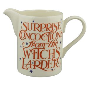 Jug: 0.6 Litre Emma Bridgewater Halloween Toast Medium Straight Jug, Ceramic