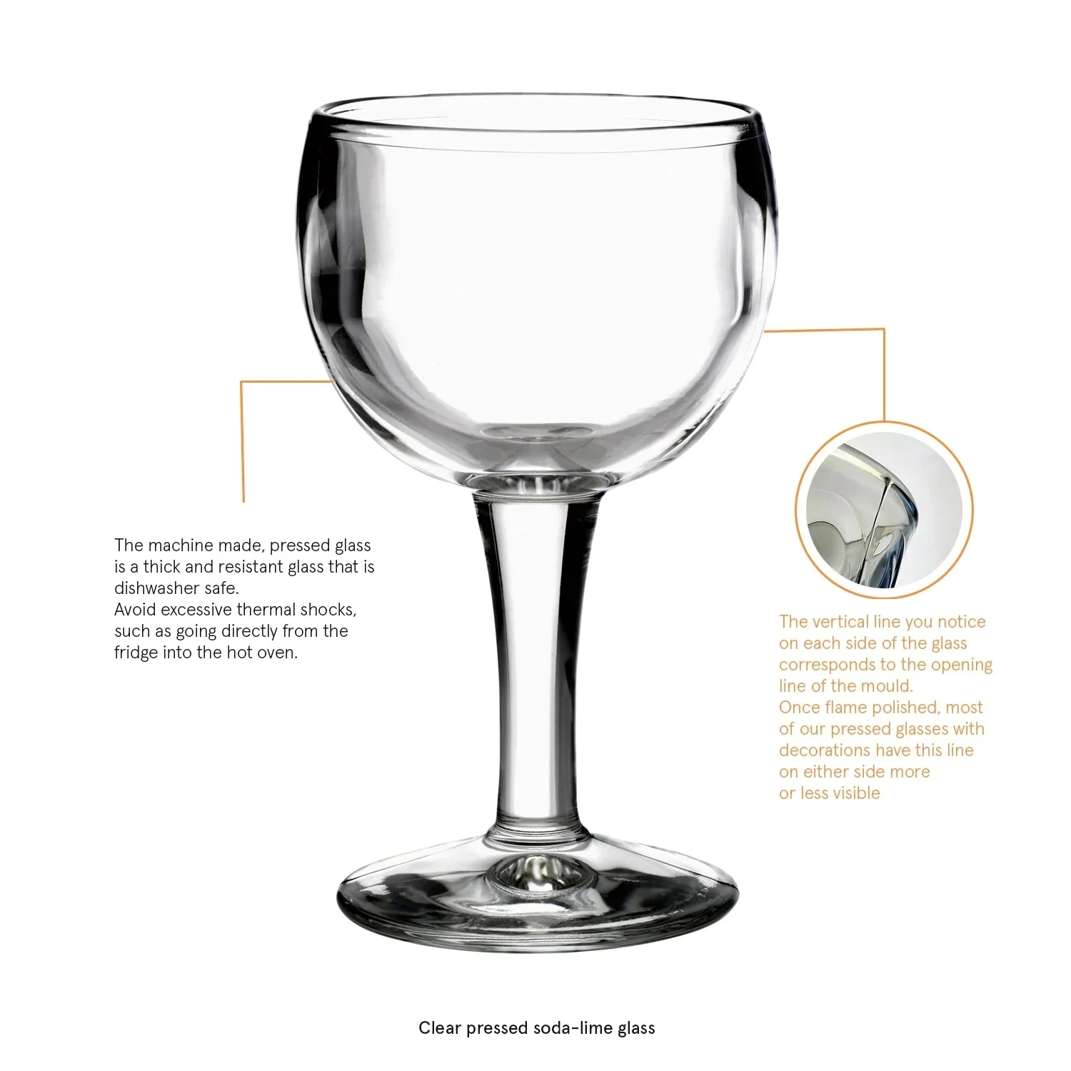 Wine Glass: 1 x 26cl La Rochere Ballon Large Stemmed Wine Glass, Glass