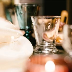 Low Ball Glass: 1 x 260ml La Rochere Bee Footed Tumbler, Glass
