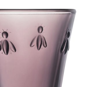 Low Ball Glass: 1 x 260ml La Rochere Bee Purple Tumbler, Glass