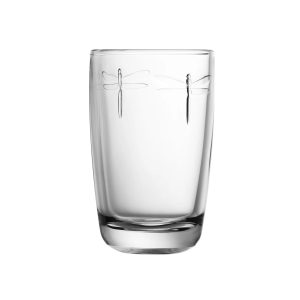 Hi Ball Glass: 1 x 400ml La Rochere Libellule Long Drink Glass, Glass