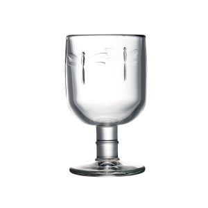 Wine Glass: 1 x 28cl La Rochere Libellule Stemmed Wine Glass, Glass