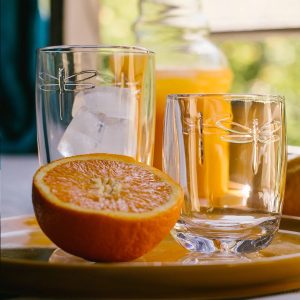 Low Ball Glass: 1 x 280ml La Rochere Libellule Tumbler, Glass