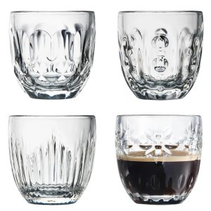 Espresso Cup Set: 4 x 100ml La Rochere Troquet Espresso, Glass