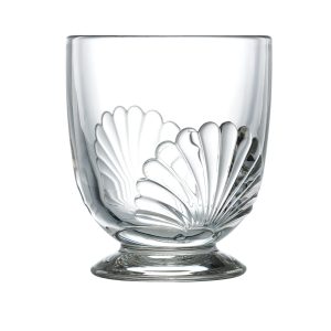 Low Ball Glass: 1 x 250ml La Rochere Belle Ile Footed Tumbler , Glass