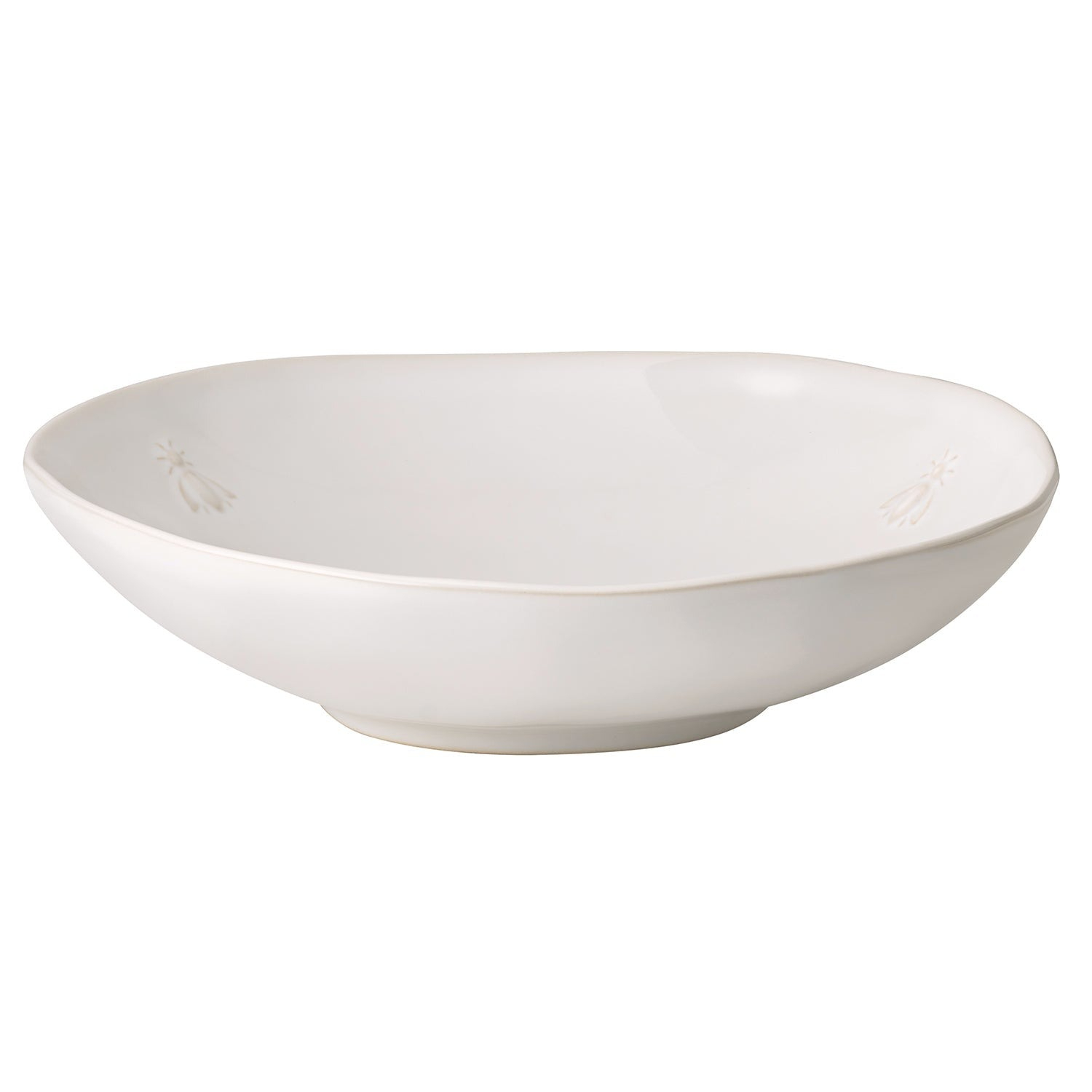 Bowl: 1 x 23cm La Rochere Bee Cream Plate, Ceramic