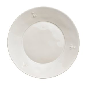 Side Plate: 1 x 21.4cm La Rochere Bee Cream Side Plate, Ceramic