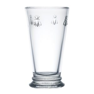 Hi Ball Glass: 1 x 460ml La Rochere Large Long Bee Tumbler, Glass