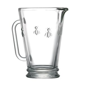 Jug: 1 Litre La Rochere Bee Jug, Glass