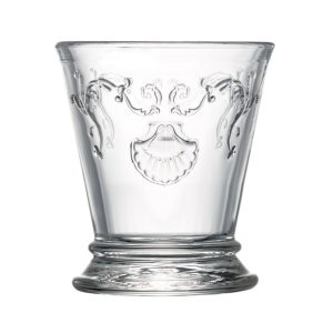 Low Ball Glass: 1 x 250ml La Rochere Versailles Footed Tumbler, Glass