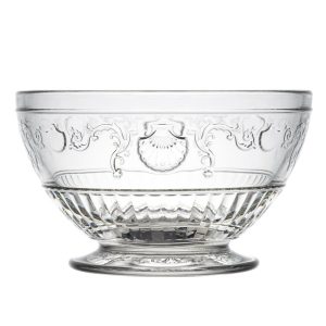 Bowl: 60cl La Rochere Versailles Bowl, Glass