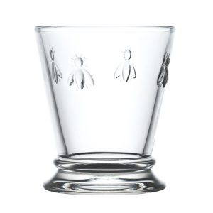 Low Ball Glass: 1 x 260ml La Rochere Bee Footed Tumbler, Glass