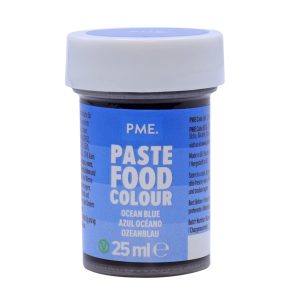 Food Colour: 25g PME Paste Food Colour, Ocean Blue
