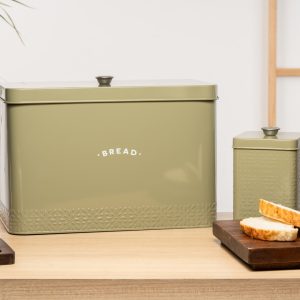 Bread Bin: Artisan Street Bread Storage Bin, Green