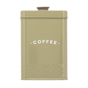 Artisan Street Coffee Storage Canister, Green
