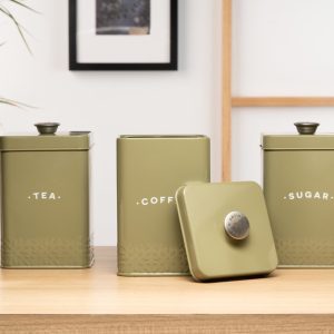 Artisan Street Sugar Storage Canister, Green