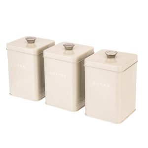 Artisan Street Sugar Storage Canister, Cream