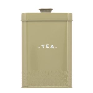 Artisan Street Tea Storage Canister, Green