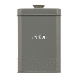Artisan Street Tea Storage Canister, Grey