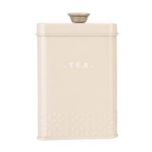 Artisan Street Tea Storage Canister, Cream