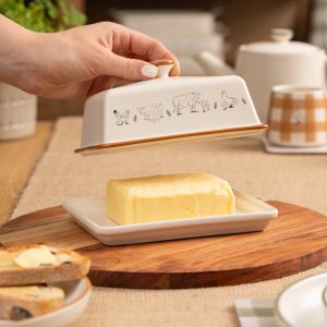 Butter Dish: Woodbury Lane Butter Dish