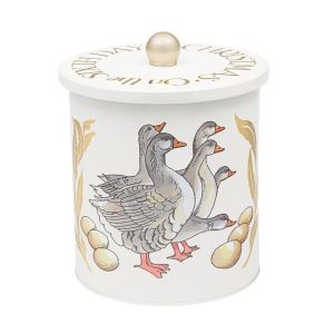 Biscuit Barrel: Emma Bridgewater 6 Geese A Laying Biscuit Barrel