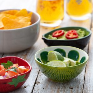 Dip Bowl: 9.5cm World Foods Lime Bowl, Ceramic
