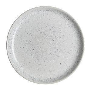 26cm Denby Studio Blue Chalk Coupe Dinner Plate, Stoneware