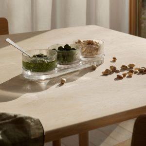 Tapas Dish Set: Pilastro Tapas Set, Glass